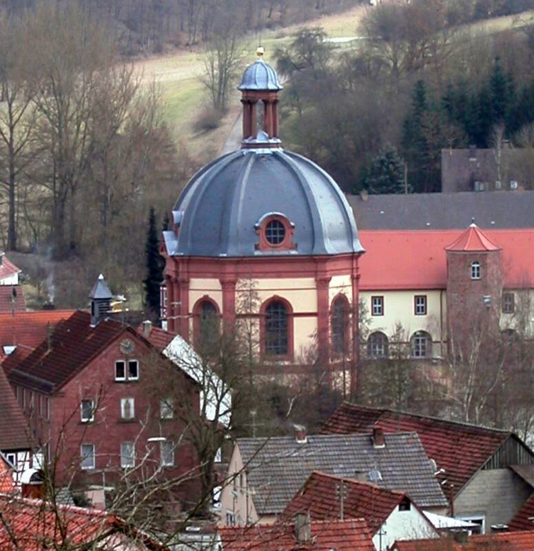 Holzkirchen - Benediktuskloster und Rathaus